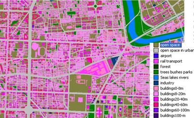 土地使用分類地 圖（Grid）