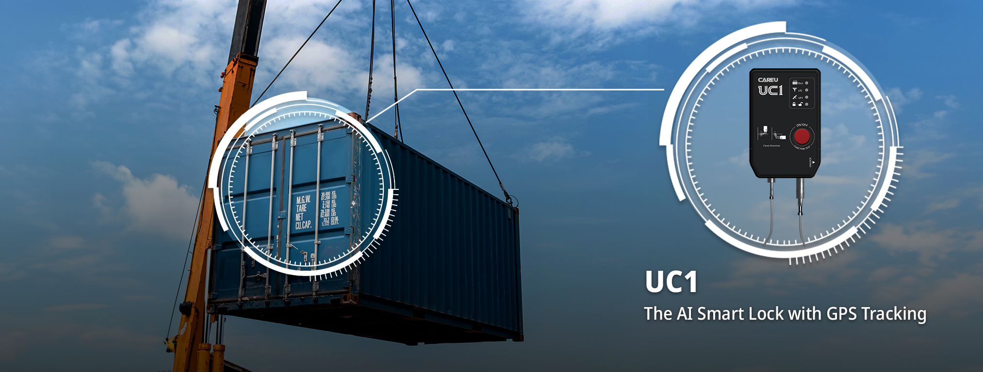 UC1 AI smart container lock tracker